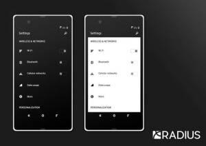 Radius - CM13/12 Theme Android apk v1.4 (MEGA)