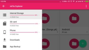 mFile Explorer Pro Android apk v1.0 (MEGA)