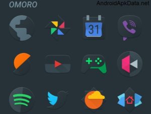 Omoro - Icon Pack Android apk v1.0.2 (MEGA)