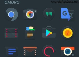 Omoro - Icon Pack Android apk v1.0.2 (MEGA)