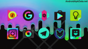 Black Light Icon Pack Android apk v1.2 (MEGA)