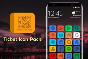 Ticket - Icon Pack Theme apk v1.libarymos Android (MEGA)