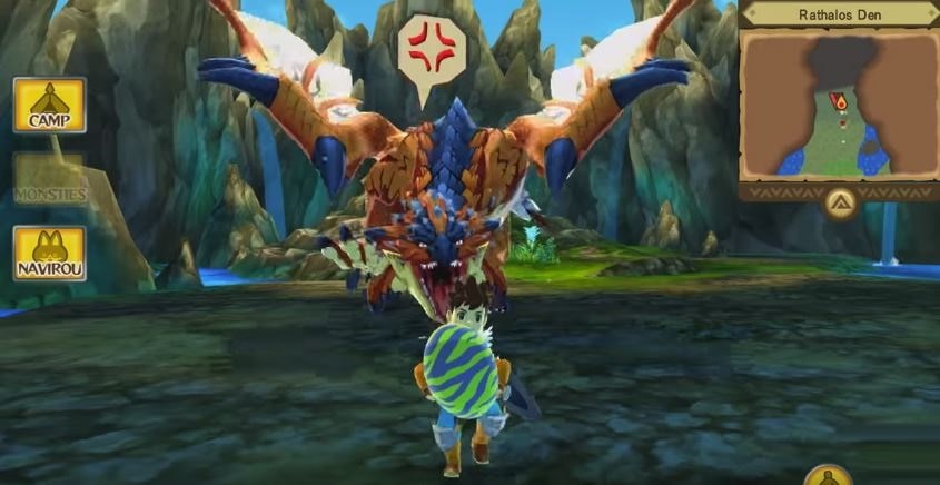 Imagen ilustrativa de Monster Hunter Stories para sistemas con Android.