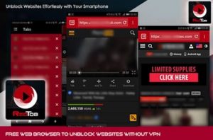 RedTob Browser - Free Unblock Websites Without VPN apk v2.0 Full Mod
